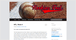 Desktop Screenshot of hookingfoul.com